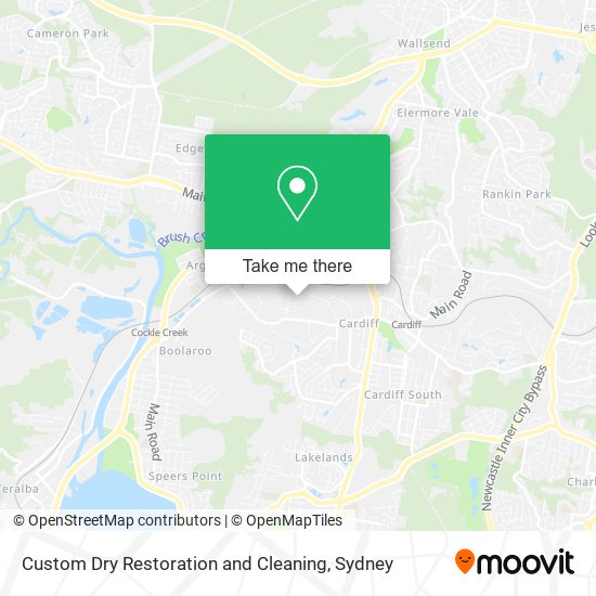 Custom Dry Restoration and Cleaning map