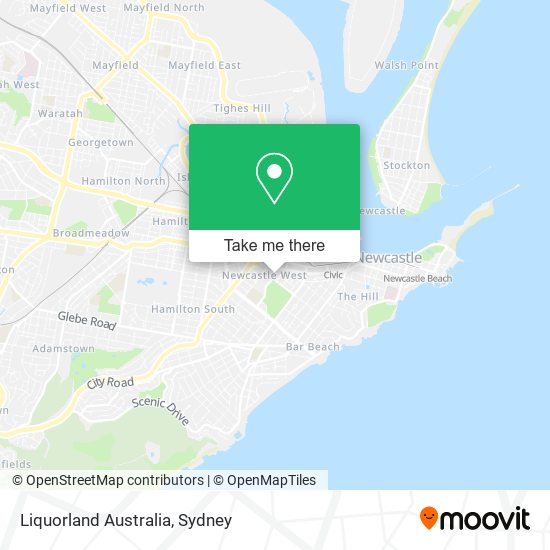 Liquorland Australia map