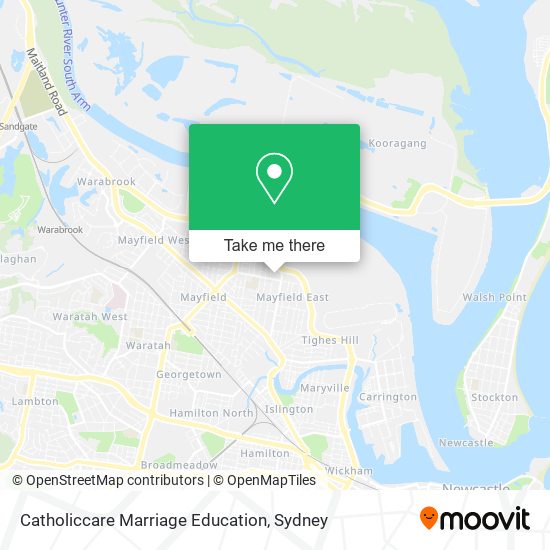 Mapa Catholiccare Marriage Education