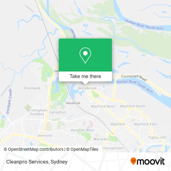 Cleanpro Services map