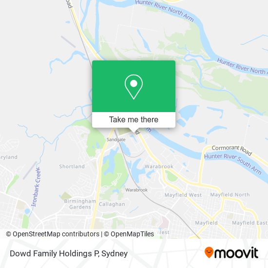 Dowd Family Holdings P map
