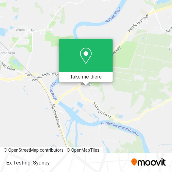 Ex Testing map