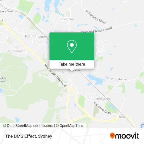Mapa The DMS Effect