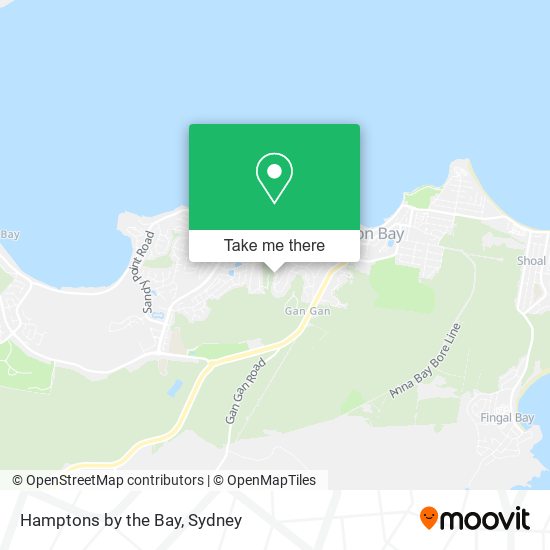 Hamptons by the Bay map