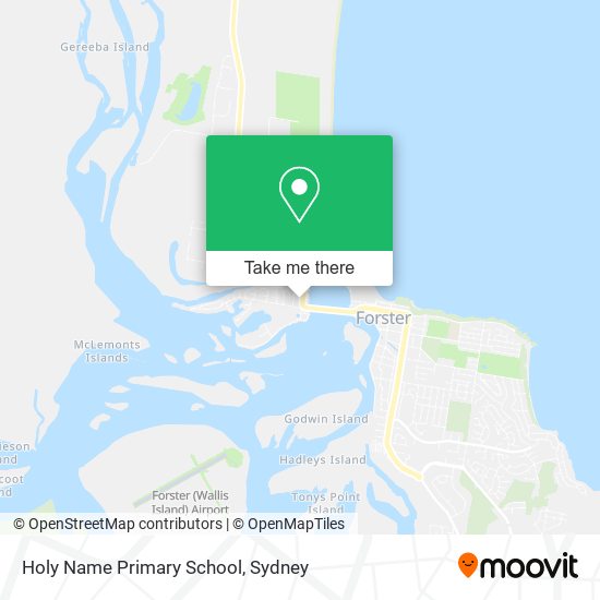Holy Name Primary School map