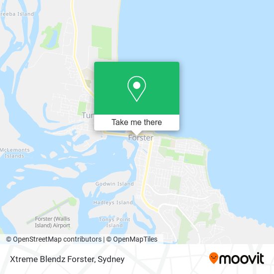 Xtreme Blendz Forster map