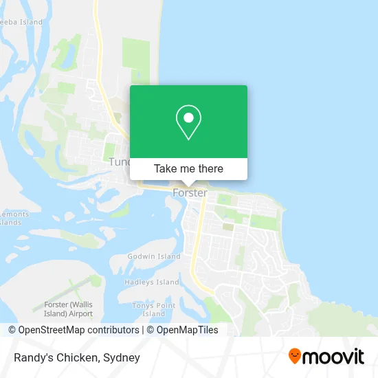 Randy's Chicken map