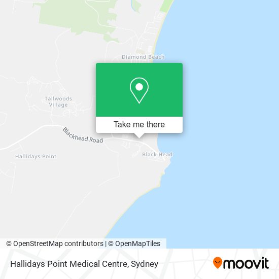 Hallidays Point Medical Centre map
