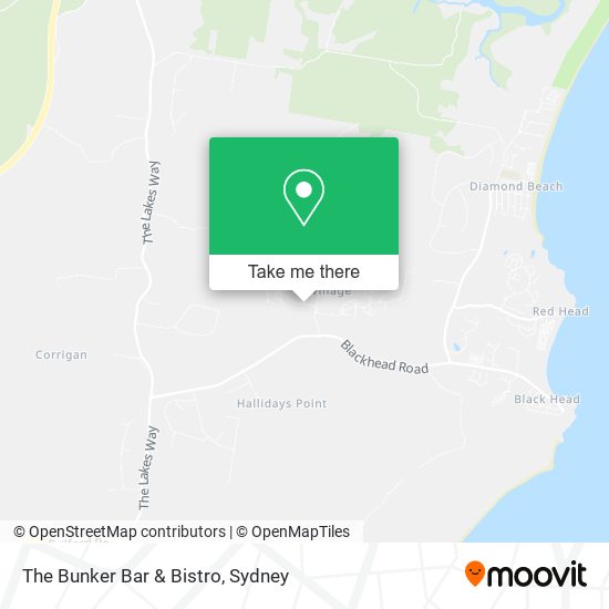The Bunker Bar & Bistro map