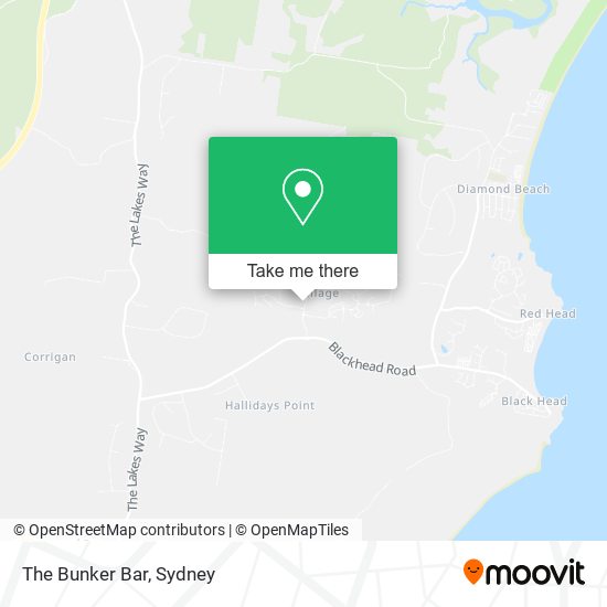 The Bunker Bar map