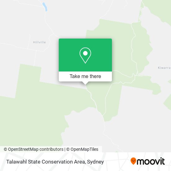 Talawahl State Conservation Area map