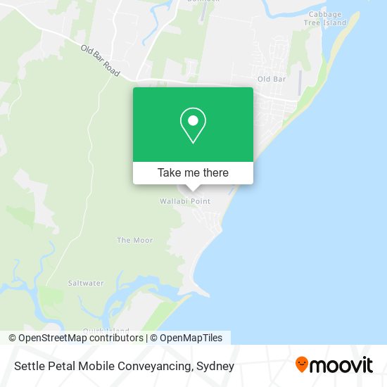 Settle Petal Mobile Conveyancing map