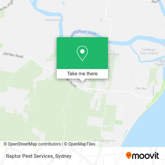 Raptor Pest Services map