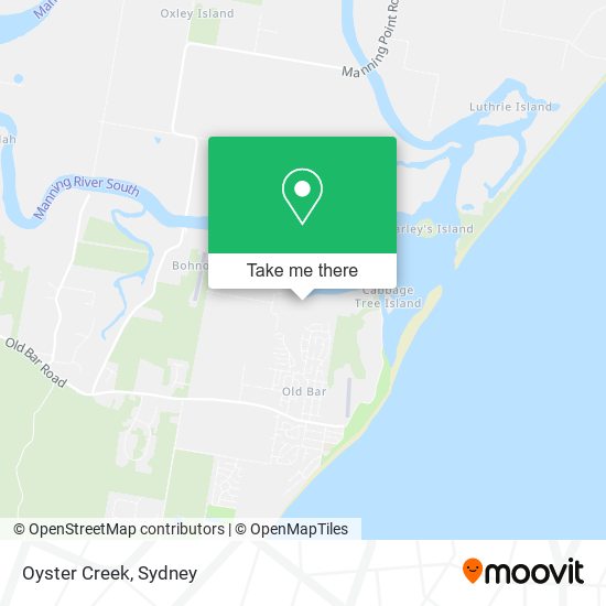 Oyster Creek map