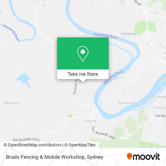 Brads Fencing & Mobile Workshop map