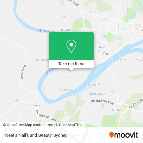 Neet's Nail's and Beauty map