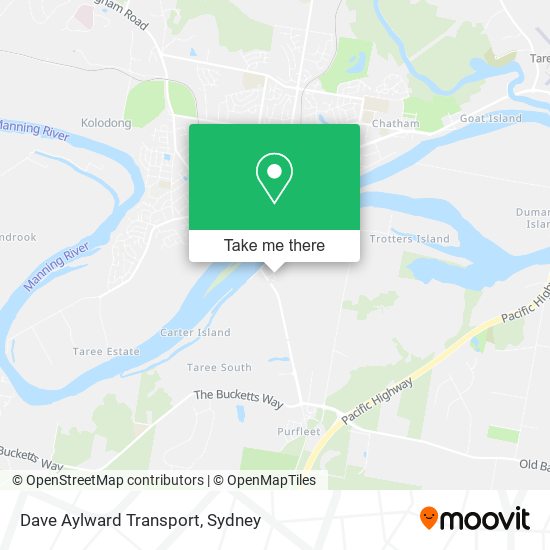 Dave Aylward Transport map