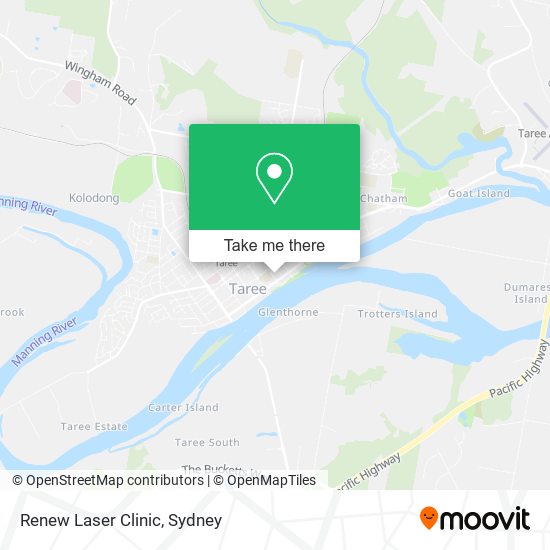 Renew Laser Clinic map