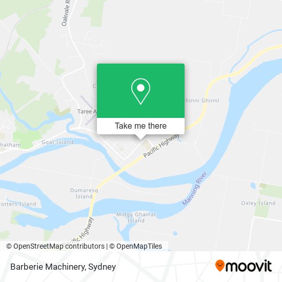 Barberie Machinery map