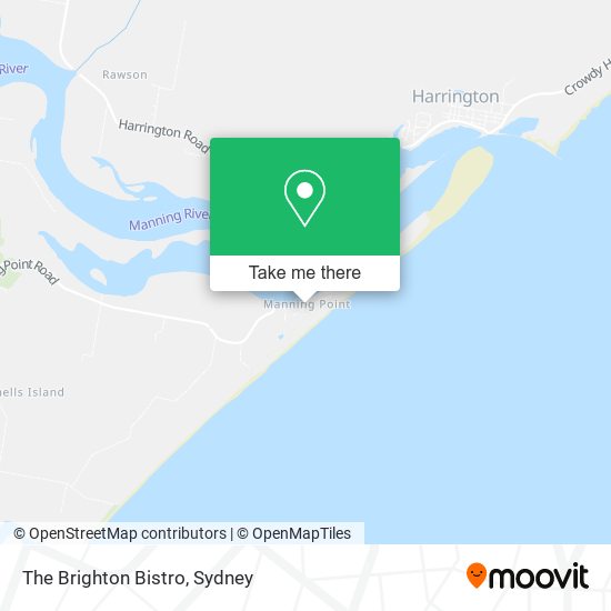 The Brighton Bistro map