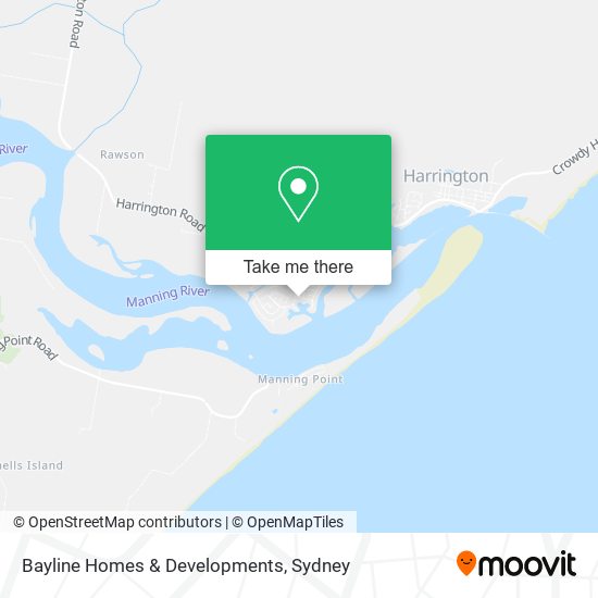 Bayline Homes & Developments map