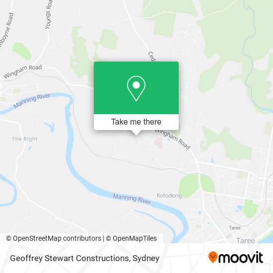 Geoffrey Stewart Constructions map