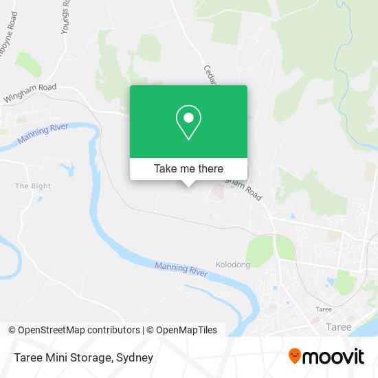 Taree Mini Storage map
