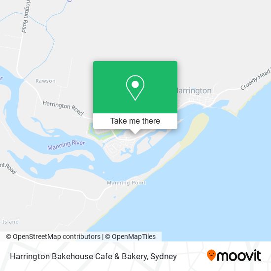 Harrington Bakehouse Cafe & Bakery map