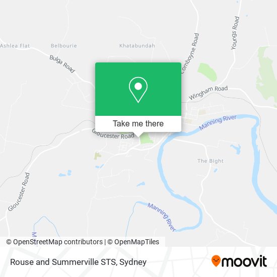 Rouse and Summerville STS map