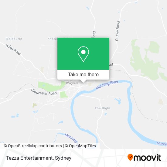Tezza Entertainment map