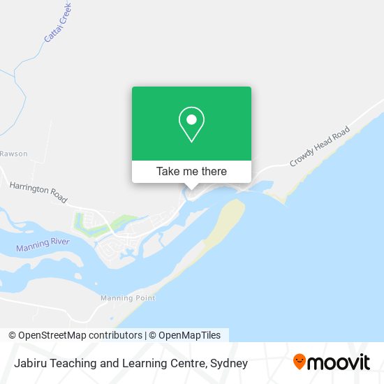 Jabiru Teaching and Learning Centre map
