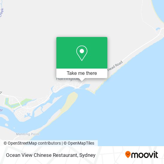 Ocean View Chinese Restaurant map