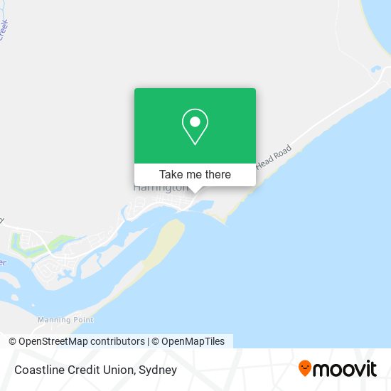 Coastline Credit Union map