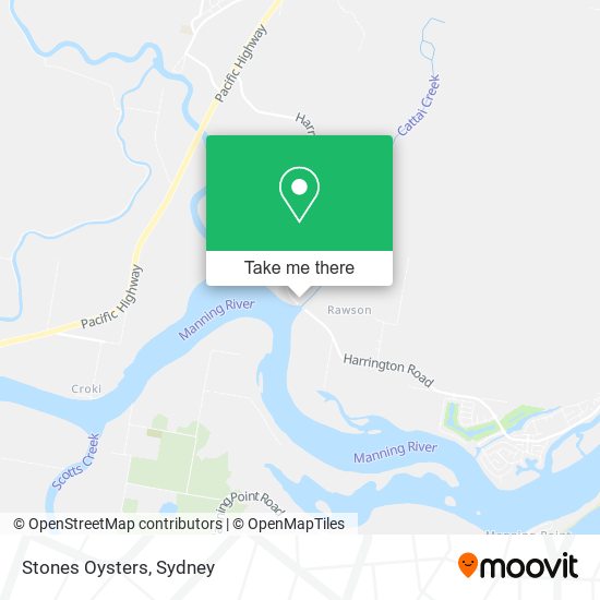 Stones Oysters map