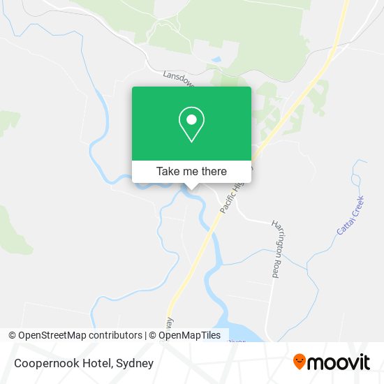 Coopernook Hotel map