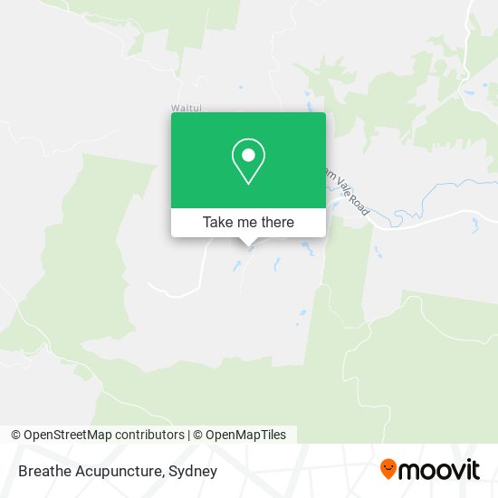 Breathe Acupuncture map