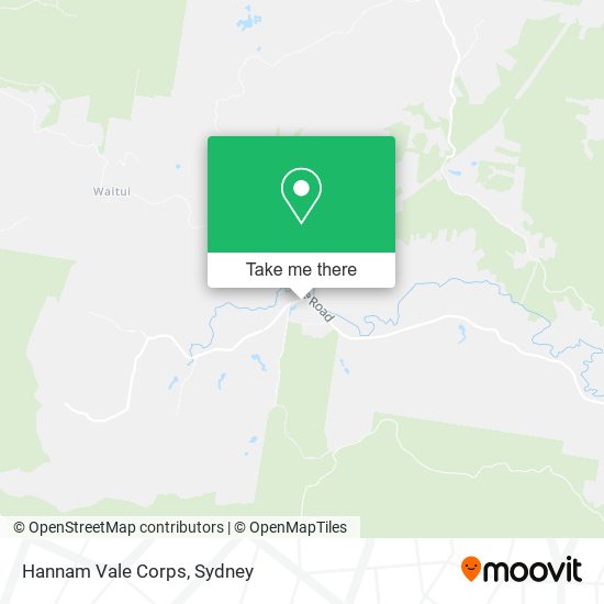 Hannam Vale Corps map