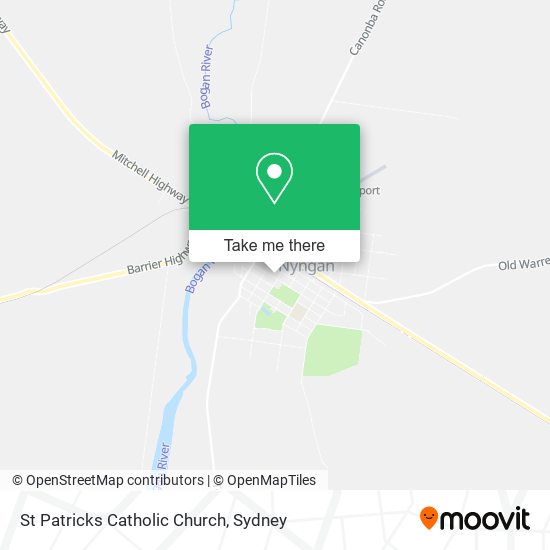 St Patricks Catholic Church map