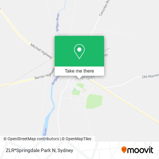 ZLR*Springdale Park N map
