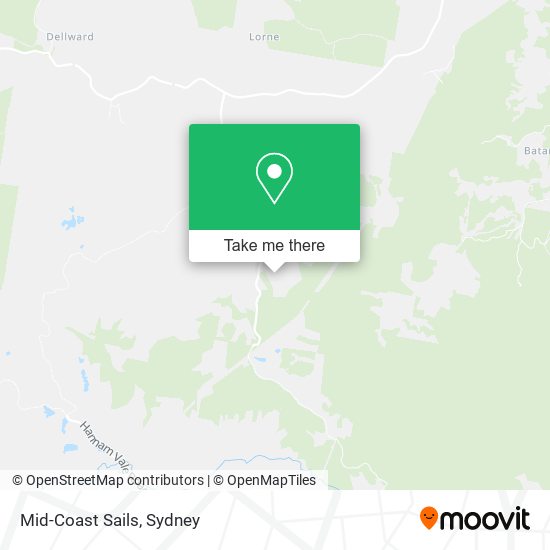 Mid-Coast Sails map