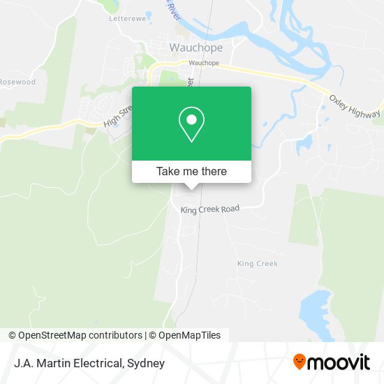 J.A. Martin Electrical map