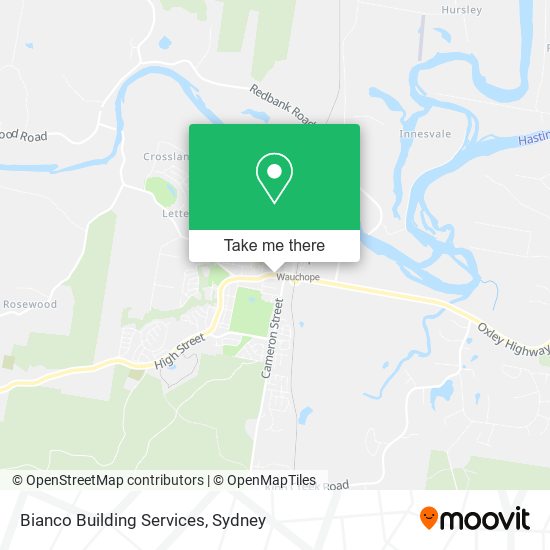 Bianco Building Services map