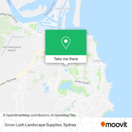 Grow Lush Landscape Supplies map