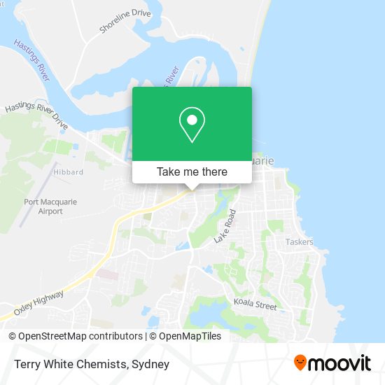 Terry White Chemists map