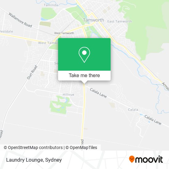 Mapa Laundry Lounge
