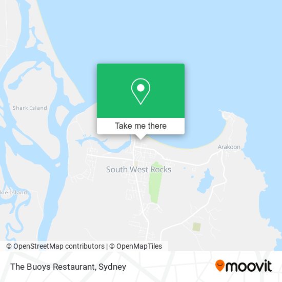 The Buoys Restaurant map