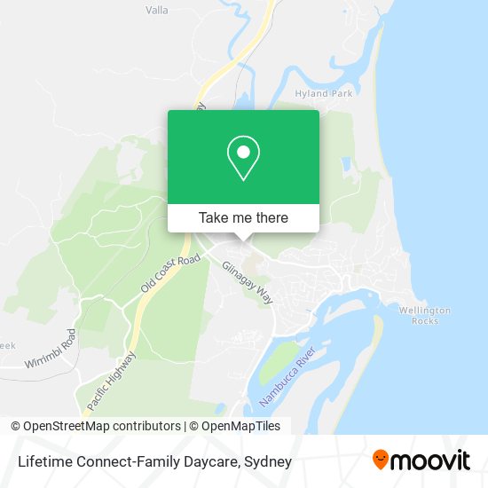 Lifetime Connect-Family Daycare map