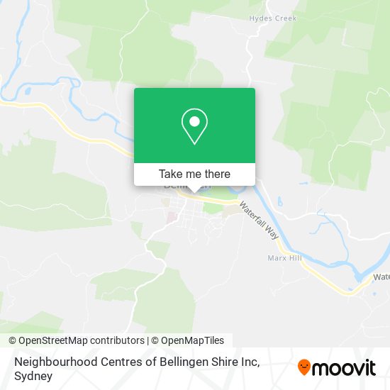 Neighbourhood Centres of Bellingen Shire Inc map