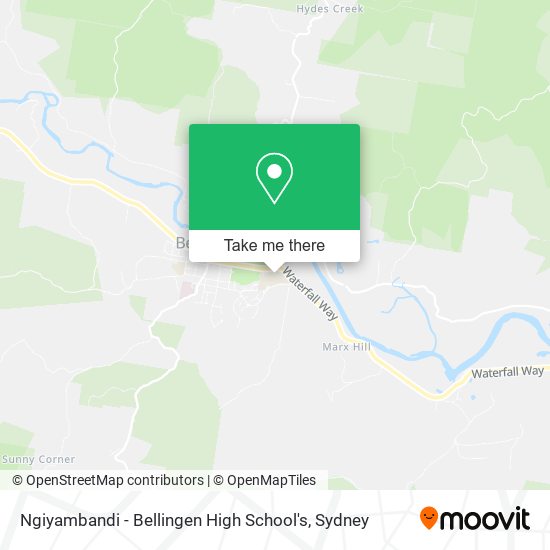 Ngiyambandi - Bellingen High School's map