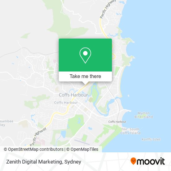 Zenith Digital Marketing map